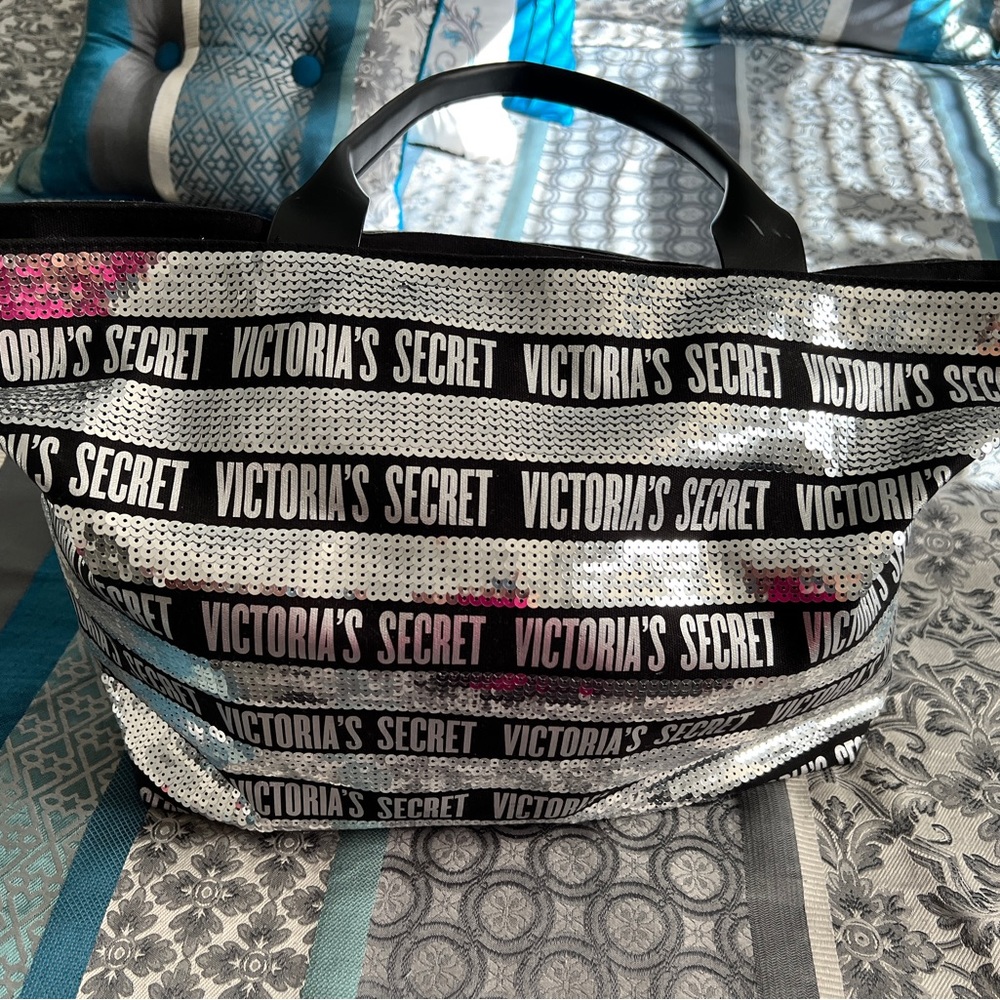 Victoria Secret sequined bag